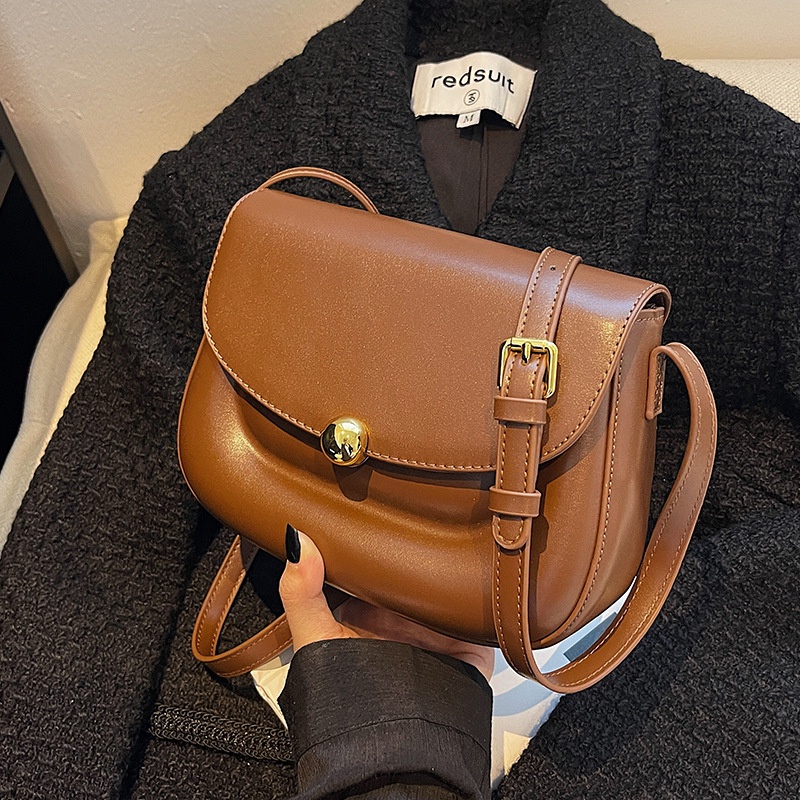 Túi Đeo Chéo Nhỏ Nhắn Phong Cách Cổ Điển Thời Trang Thu Đông Cao Cấp Dành Cho Nữ