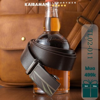 Dây thắt lưng nịt nam cao cấp kaibaman da bò miu - kaibaman shop