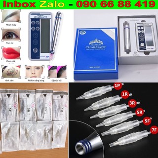Máy phun thêu MTS cao cấp Charmant Hàn Quốc - Máy phun xăm đa năng Charm, Máy kỹ thuật số Charmant xăm môi mí