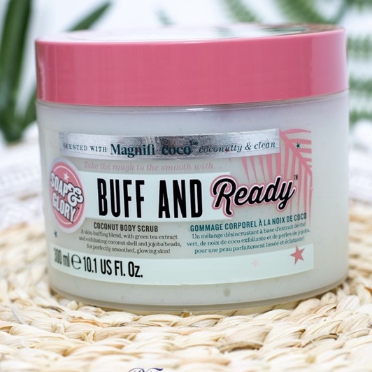 Tẩy da chết body Soap And Glory Buff and Ready Coconut Body Scrub 300ml PL011