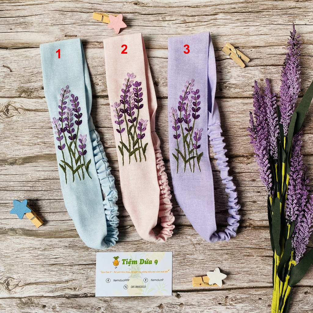 Băng Đô Thêu Tay, Turban Thêu Tay Cao Cấp