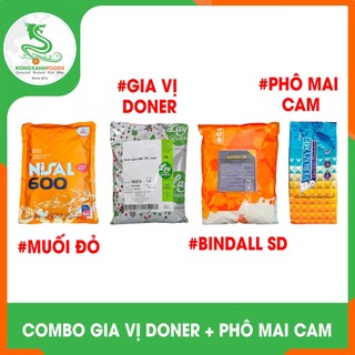Combo 4 loại gia vị doner