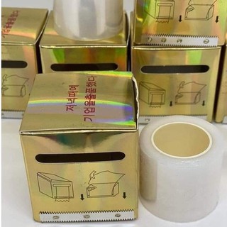 Cuộn nilong ủ tê môi, mày dễ bám