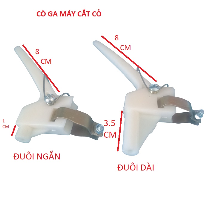 Tay ga (cò ga) bóp dùng cho máy cắt cỏ