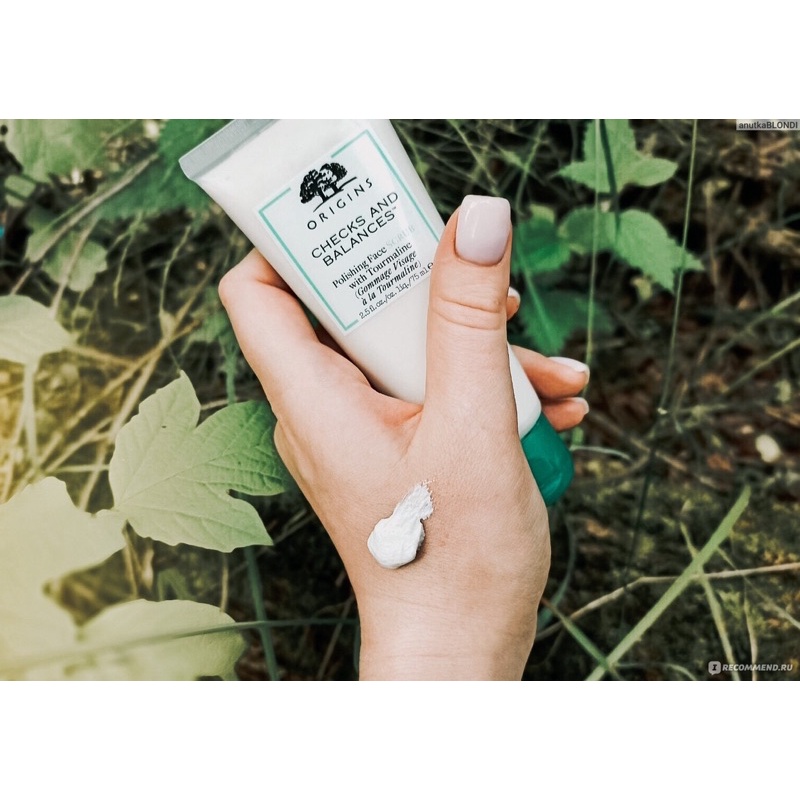 🌿 Origins Checks and Balances Face Scrub 2ml - Mẫu thử kem tẩy tế bào chết sáng da