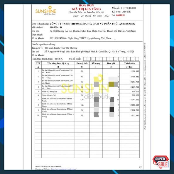 Núm thìa ăn dặm Comotomo Mỹ 150ml/250ml siêu mềm