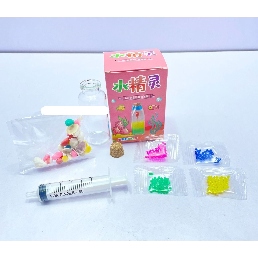 Bộ đồ chơi DIY làm chai LUCKY