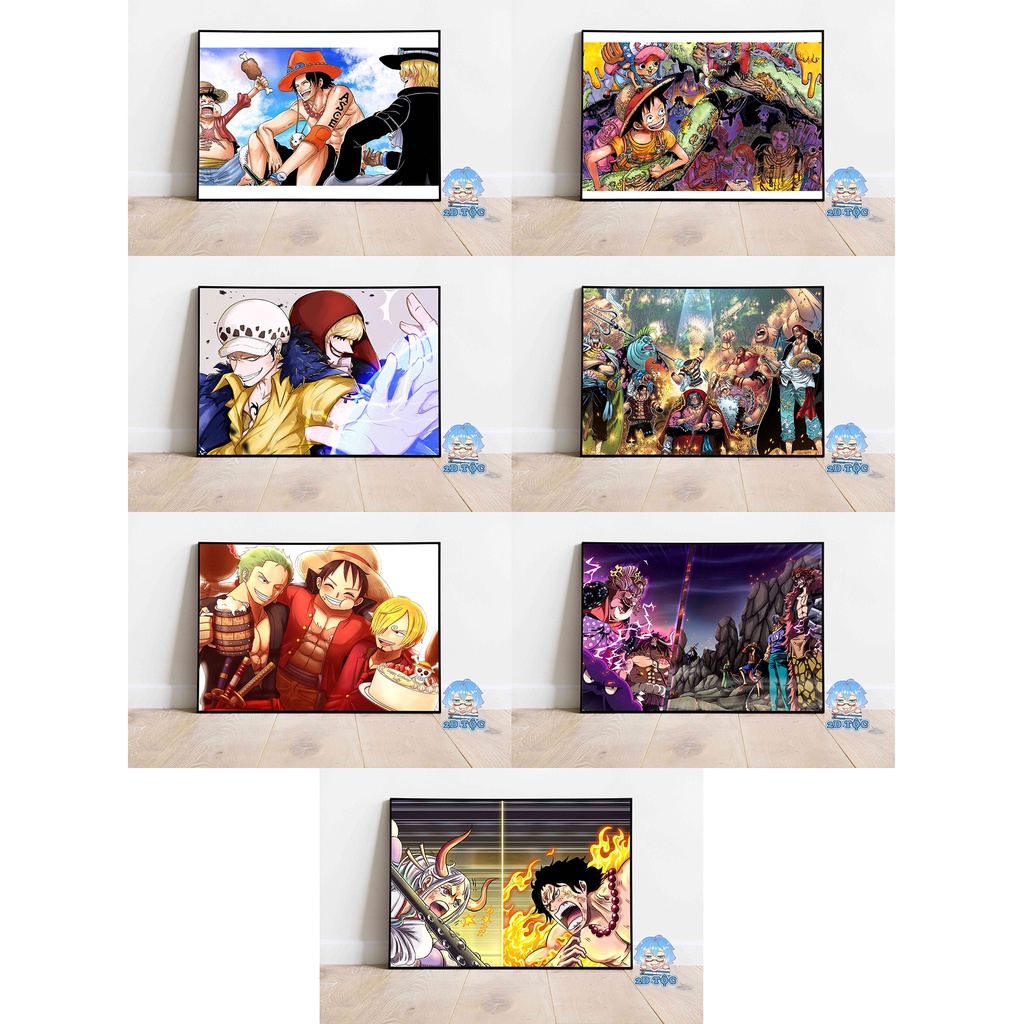 Poster A3  Anime One Piece (13) – 2D Tộc Shop