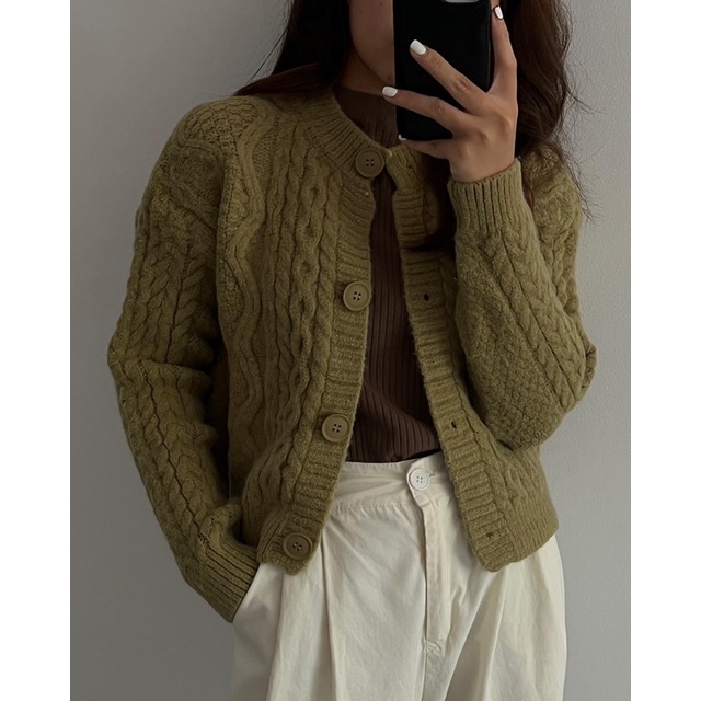 Cardigan len Thừng