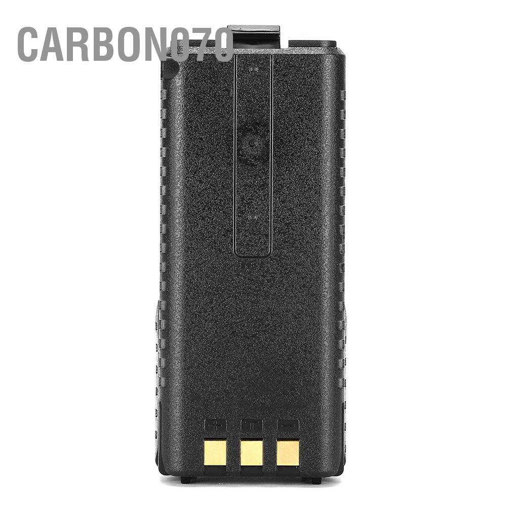 Carbon070 Bộ đàm BL-5L ABS mở rộng Pin Li-Ion có Vỏ cho UV-5R / UV-5RX3 RD-5R UV-5RTP UV-5X3