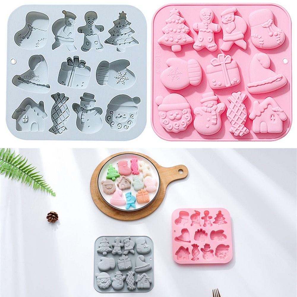 Găng Tay + Vớ 11 Ngăn Đựng Kẹo Phong Cách Giáng Sinh Độc Đáo