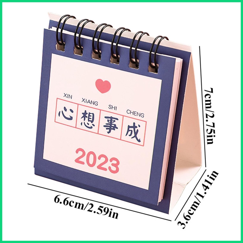 Lịch Để Bàn Mini In Câu Nói Truyền Cảm Hứng Độc Đáo