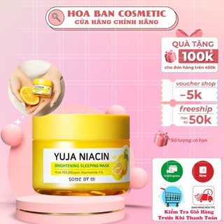 Mặt Nạ Ngủ Dưỡng Trắng Some By Mi Yuja Niacin 30 Days Miracle Brightening Sleeping Mask 60g - HB0192