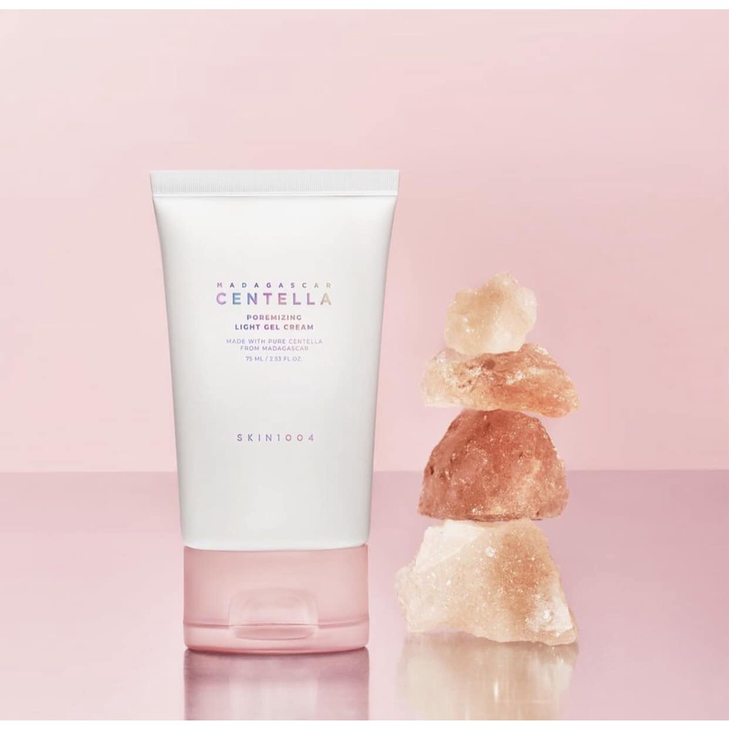 Kem Dưỡng Ẩm, Làm Dịu Da, Se Khít Lỗ Chân Lông Skin1004 Madagascar Centella Poremizing Light Gel Cream 75ml