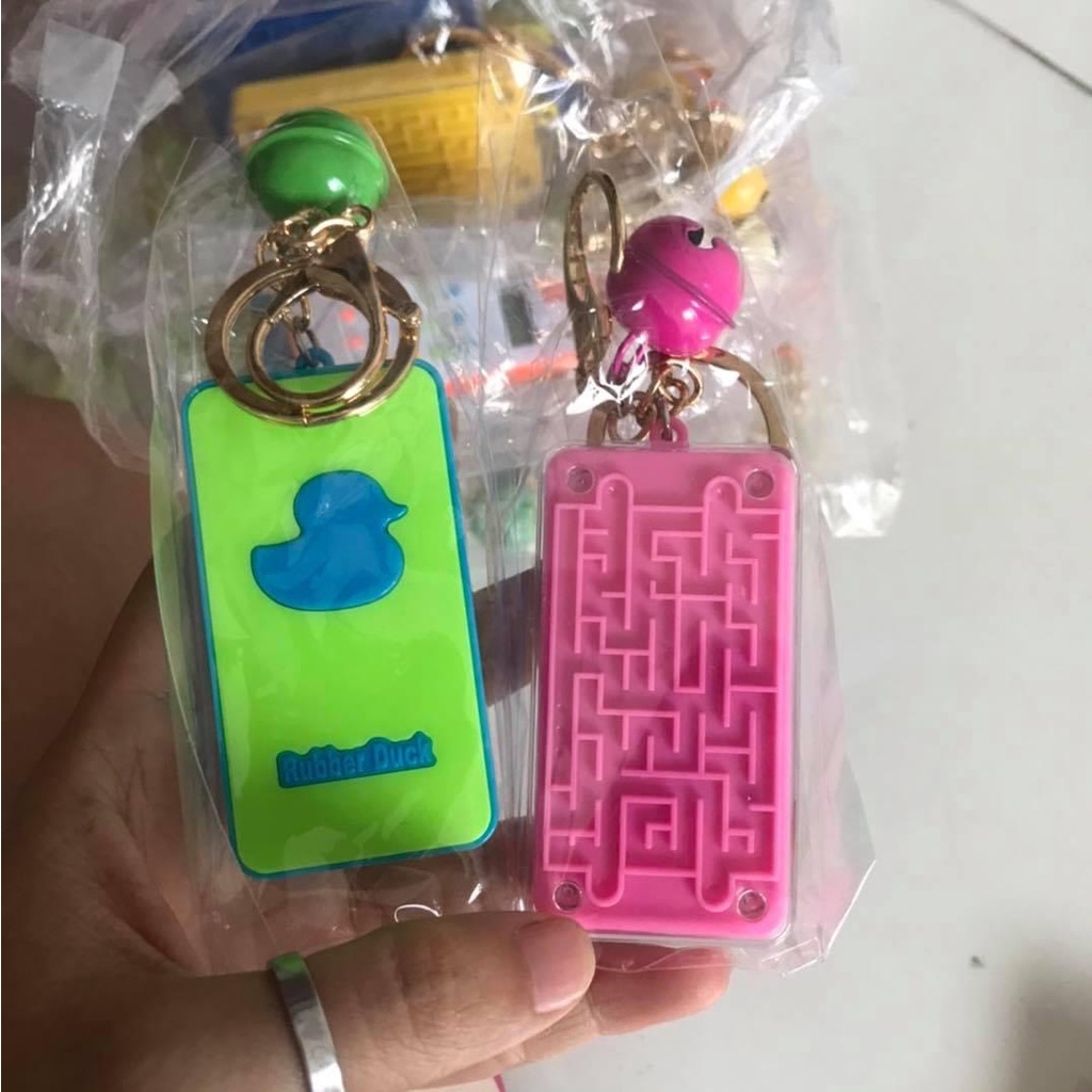 Móc khóa máy tính mini dễ thương