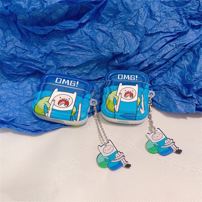 Ốp case vỏ airpods 1 2 3 pro pro 2 bao đựng tai nghe không dây Finn BMO Adventure