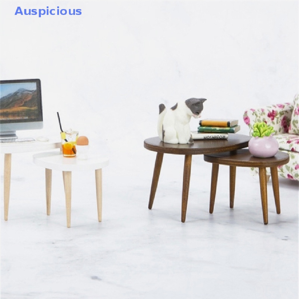 1 Set Mô Hình Bàn Máy Tính Tam Giác Trang Trí Nhà Búp Bê Tỉ Lệ 1: 12