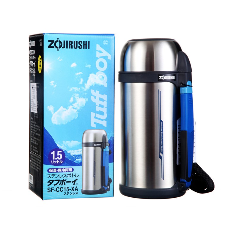 Bình giữ nhiệt inox Thái Lan Zojirushi SF-CC15/18/20 dung tích 1.5/1.8/2.0 lít