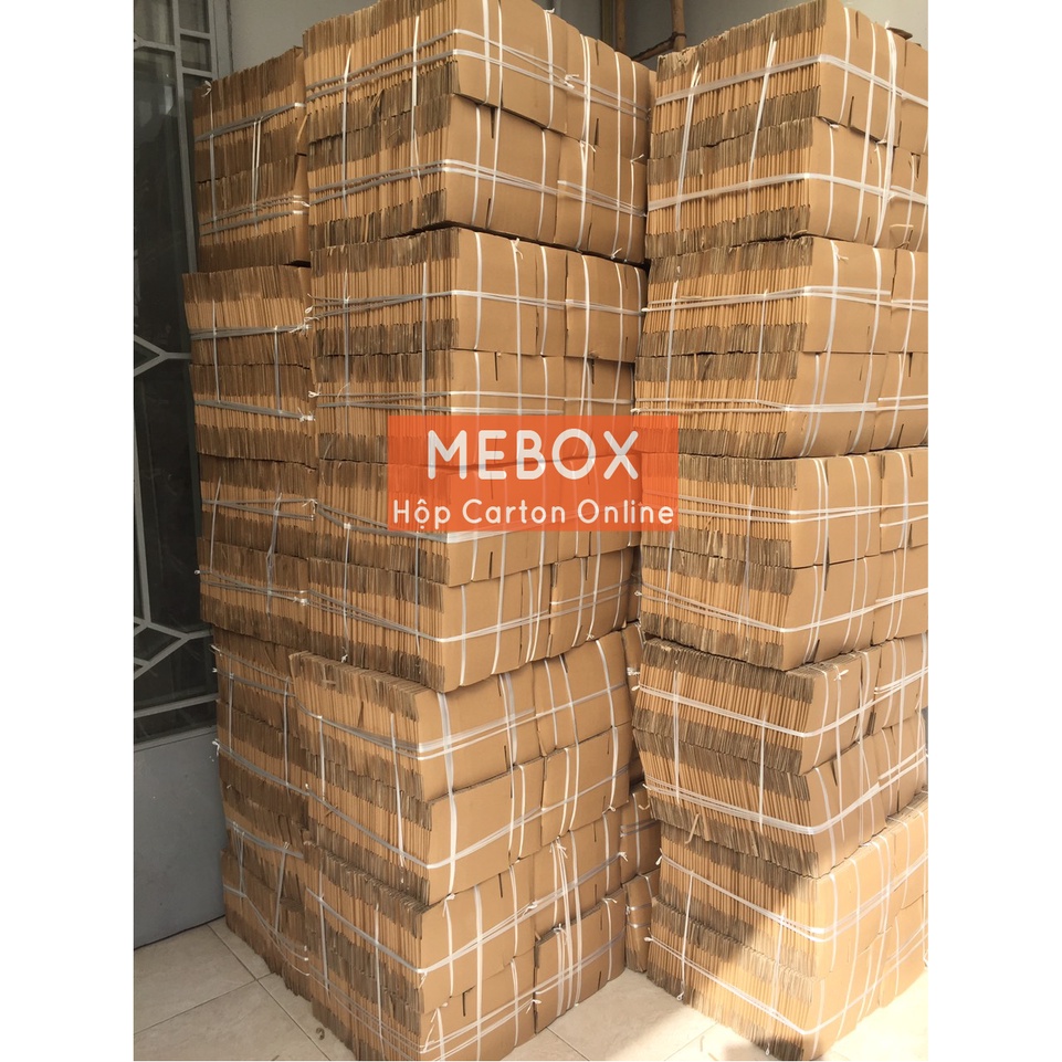 hộp giấy gói hàng 20x10x5 bộ 20 trơn cứng cáp