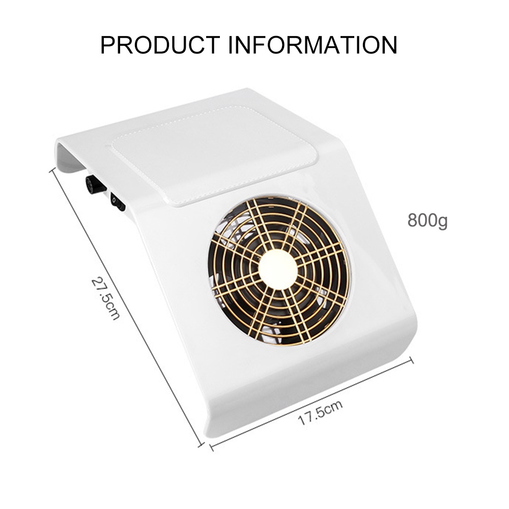 Máy Hút Bụi Móng Tay 40W Công Suất Cao Thân Thiện Với Da 40W