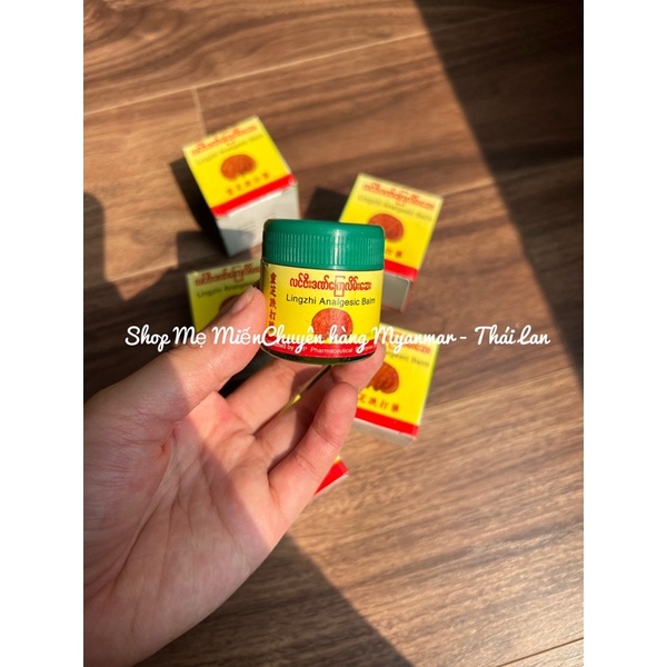 Dầu cù là linh chi đỏ Myanmar lọ 30g - Date 2026 - Sản phẩm số 1 Myanmar