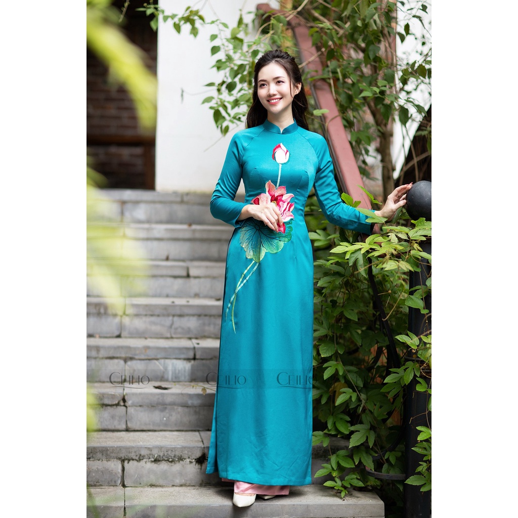 Siêu hot Áo dài 4tây thi  may sẵn