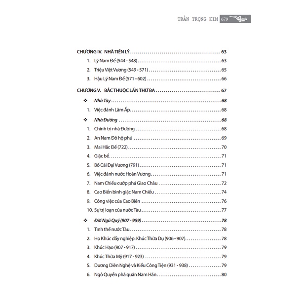 Sách - Việt Nam sử lược  - tái bản