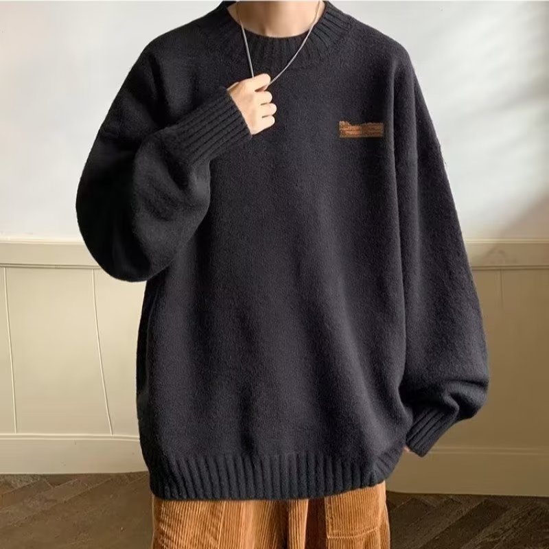 Áo sweater Cổ Tròn Dáng Rộng Thời Trang Thu Đông 2022 Cho Nam