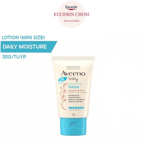 Aveeno Sữa Dưỡng Thể Hàng Ngày Aveeno Baby Daily Moisture Lotion 30g