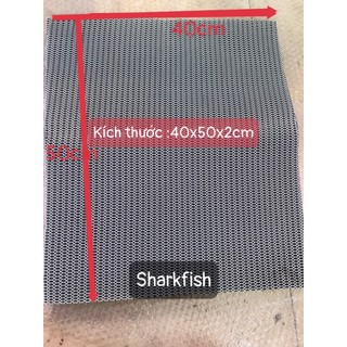 Bông lọc hồ cá cao cấp 6d,bông lọc nước hồ cá cảnh kt 50x40x2cm