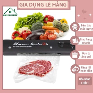 Máy Hút Chân Không Thực Phẩm Hàn Miệng Túi Cao Cấp, An Toàn và Tiện Lợi Vacuum Sealer (Tặng kèm 10 túi hút)