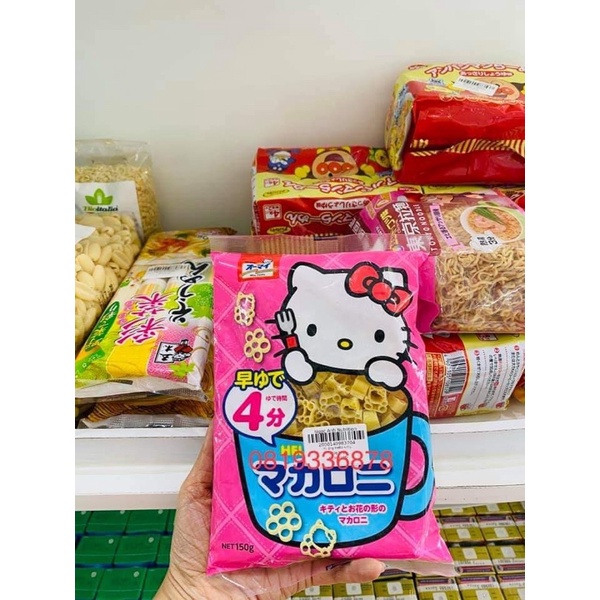 Nui hello kitty 150g nhật bản, hình hoa