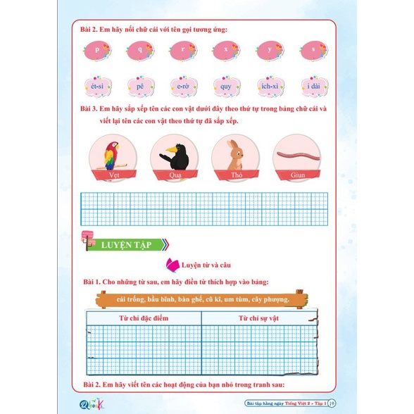 Sách - Combo Bài Tập Hằng Ngày Toán và Tiếng Việt Lớp 2 - Kết Nối Tri Thức Với Cuộc Sống - Tập 1