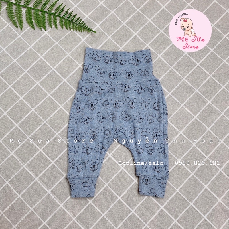 Quần dài HM lưng cao giữ ấm bụng cho bé