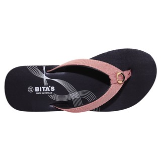 Dép quai kẹp nữ Bita's SW.256 (Đỏ đô + Đen + Hồng)