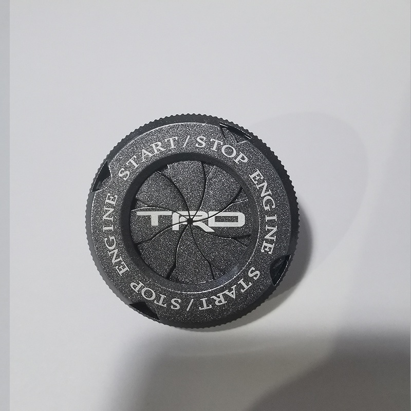 Vòng Trang Trí Nút Khởi Động Xe Hơi Toyota TRD Prius Fortuner Corolla Cross Altis CHR Yaris Ativ Camry Vios Hilux GR
