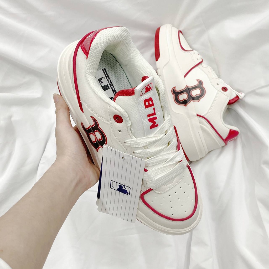Giày MLB Chunky Liner  cổ thấp, giày mlb nam nữ hot trend full bil box