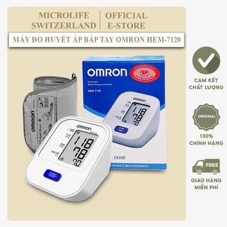 Máy đo huyết áp bắp tay OMRON HEM -7120( Hàng Chính Hãng Nhật Bản )