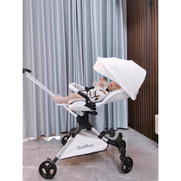 Xe đẩy du lịch gấp gọn DearMom Crom phiên bản 2023
