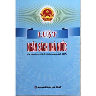 Sách luật ngân sách nhà nước năm 2017