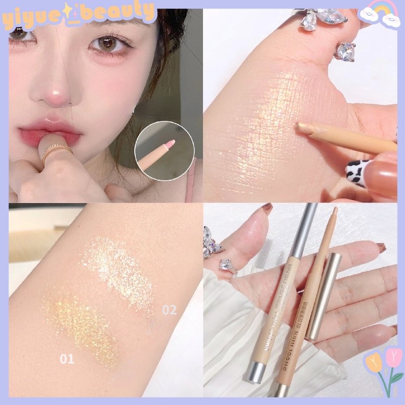 Phấn mắt kẻ viền bắt sáng màu ánh nhũ ngọc trai thời trang lâu trôi chống thấm nước