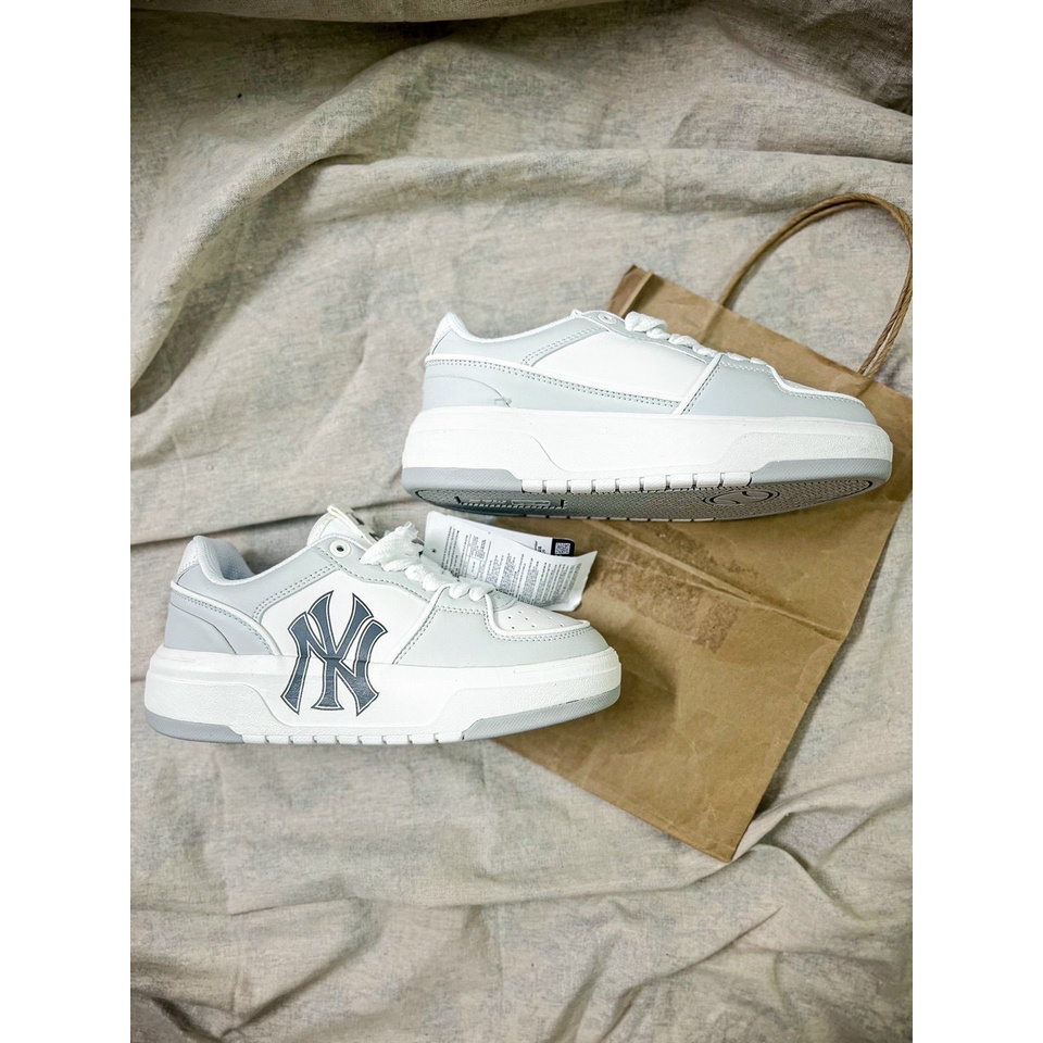 Giày thể thao nam nữ MLB Chunky Liner 2022 đủ 4 màu đế tăng chiều cao, bản cao cấp chất liệu da in 3D, full phụ kiện