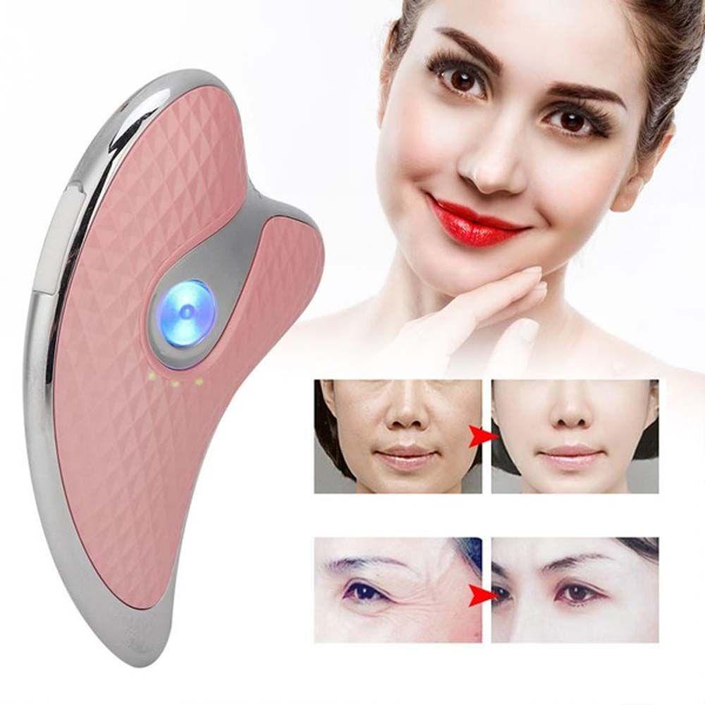 ANEMONE Máy Massage Gua Sha Có Đèn LED Chống Nếp Nhăn Nâng Cơ Mặt Và Cơ Thể