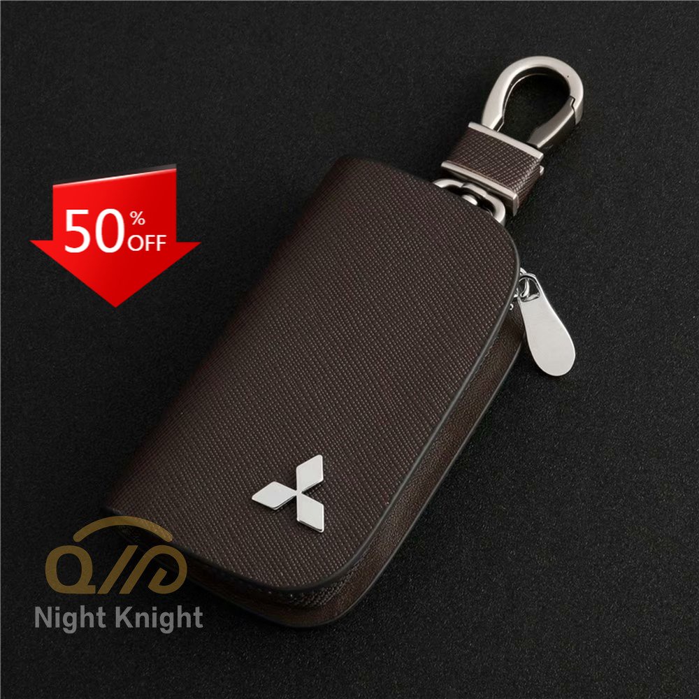 Bao Da Đựng Chìa Khóa Điều Khiển Từ Xa Cho Mitsubishi Xpander Lancer Asx Mirage Outlander Grandis Pajero Attrage Airtrek Triton Ốp