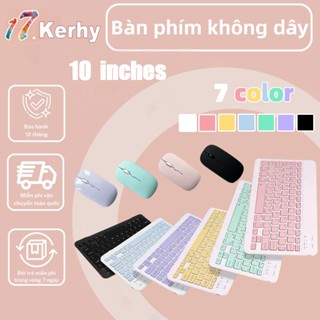 Bàn phím bluetooth không dây mini HP 10 inch / chuột không dây cho điện thoại di động và máy tính bảng, các màu có sẵn
