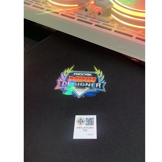 TEM MÃ QR TRANG TRÍ XE THÁI LAN