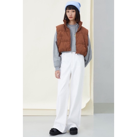 Áo Gile Nữ Dáng Ngắn Cropped HaM