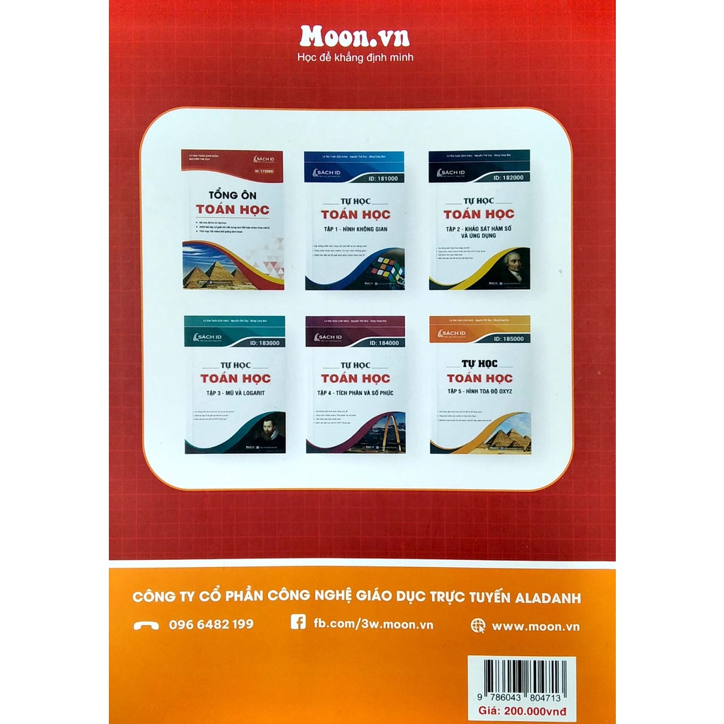 Sách 3000 Bài Tập Nâng Cao - Luyện Thi Đại Học Môn Toán