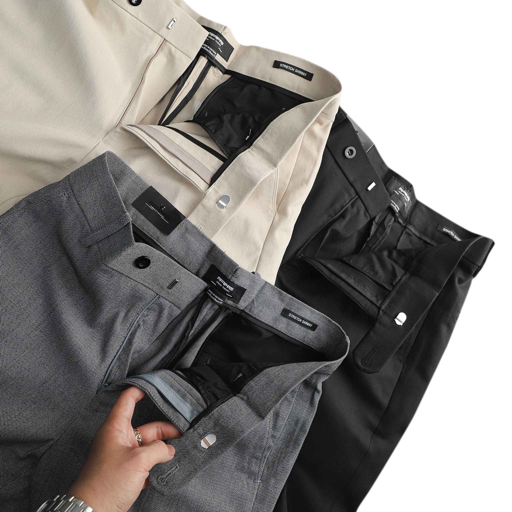 Quần Tây Nam Donwet Trơn Chất Vải Dày Mịn Phong Cách Thanh Lịch Sang Trọng Form Skinny Tôn Dáng - FAPAS