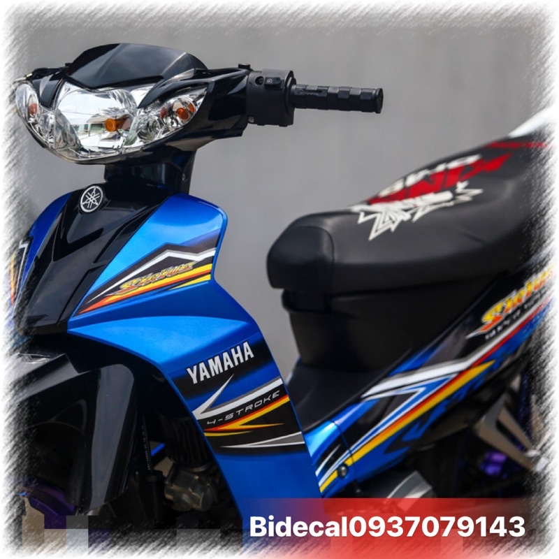 ( Quí khách vui lòng mang ra tiệm cho thợ dán ) Tem sirius xanh đen 02874